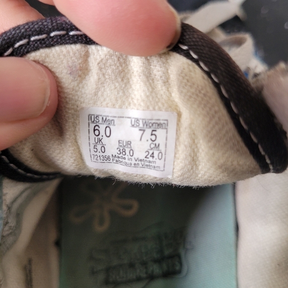 Vans Black and Blue Spongebob Sneakers - Picture 9 of 9